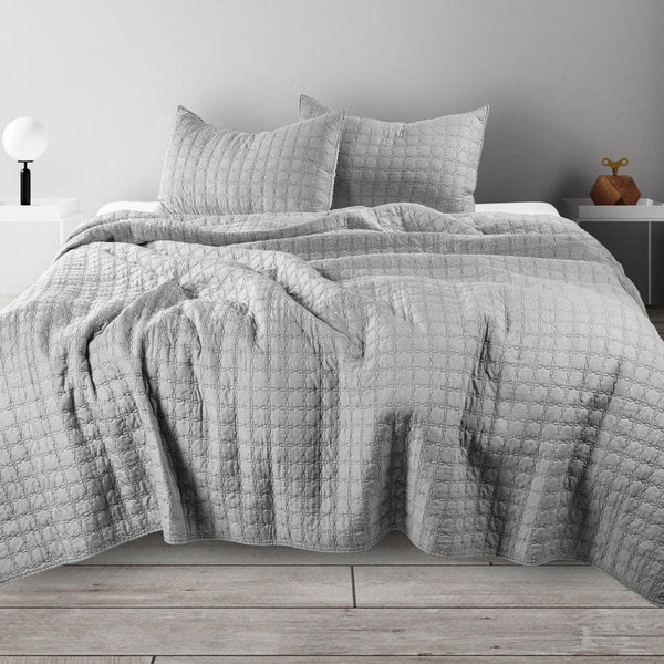 100% Stonewashed Cotton - Coastal  Bedcover |  Summer Dohar