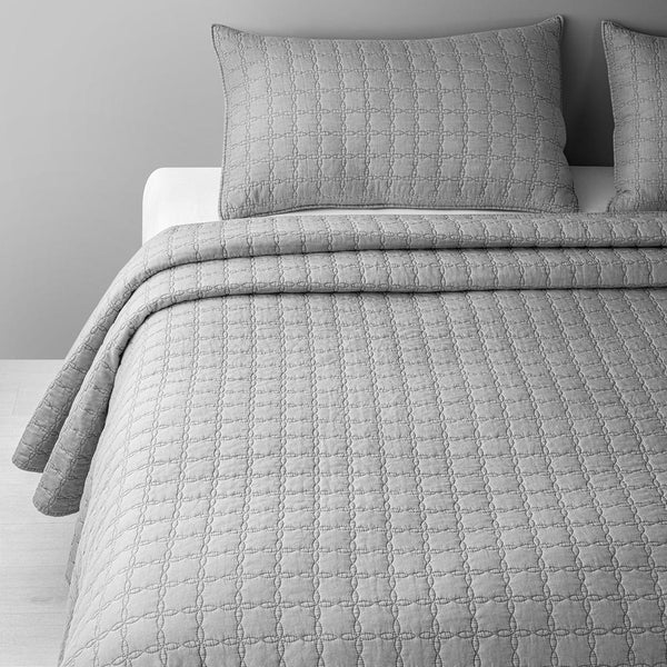 100% Stonewashed Cotton - Coastal  Bedcover |  Summer Dohar