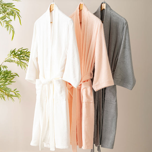 Premium Cotton Bathrobe - Ultra-Soft & Comfy