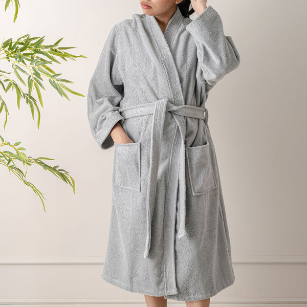 Premium Cotton Bathrobe - Ultra-Soft & Comfy