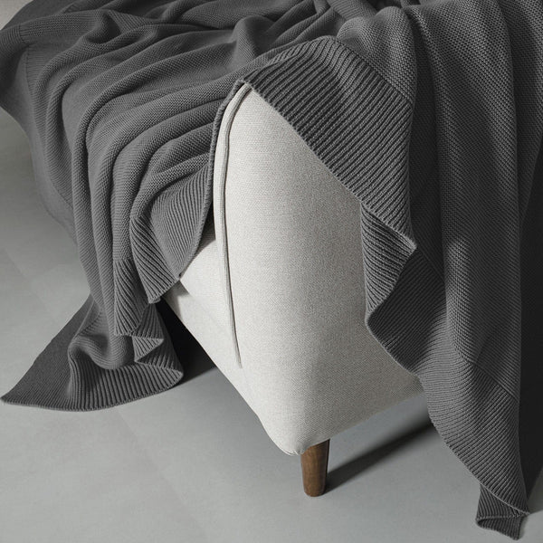 100% Cotton Knitted Blanket