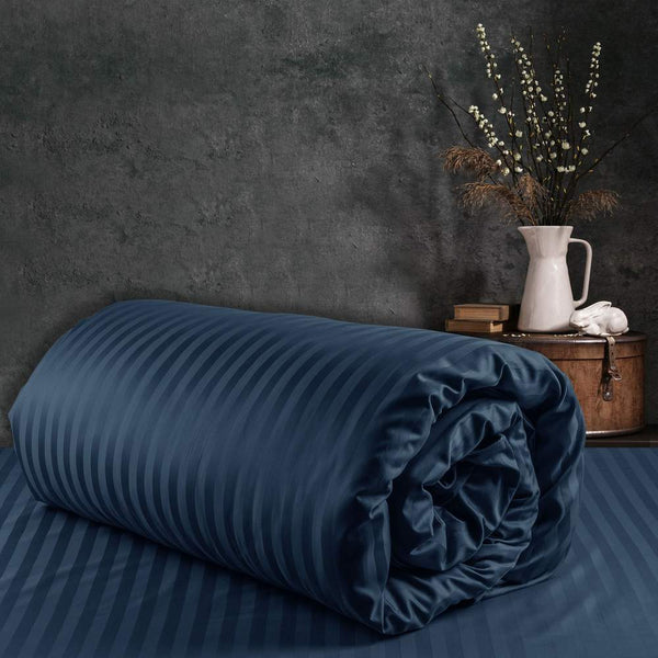 750 Tc Italian Jcq Stripe 100% Cotton |  Cotton Bedding Sets