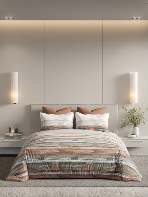 Trendy Stripes DUSTY CORAL