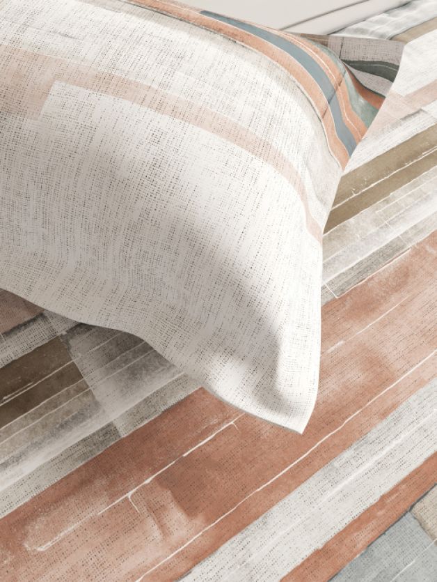 Trendy Stripes DUSTY CORAL