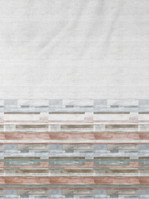 Trendy Stripes DUSTY CORAL
