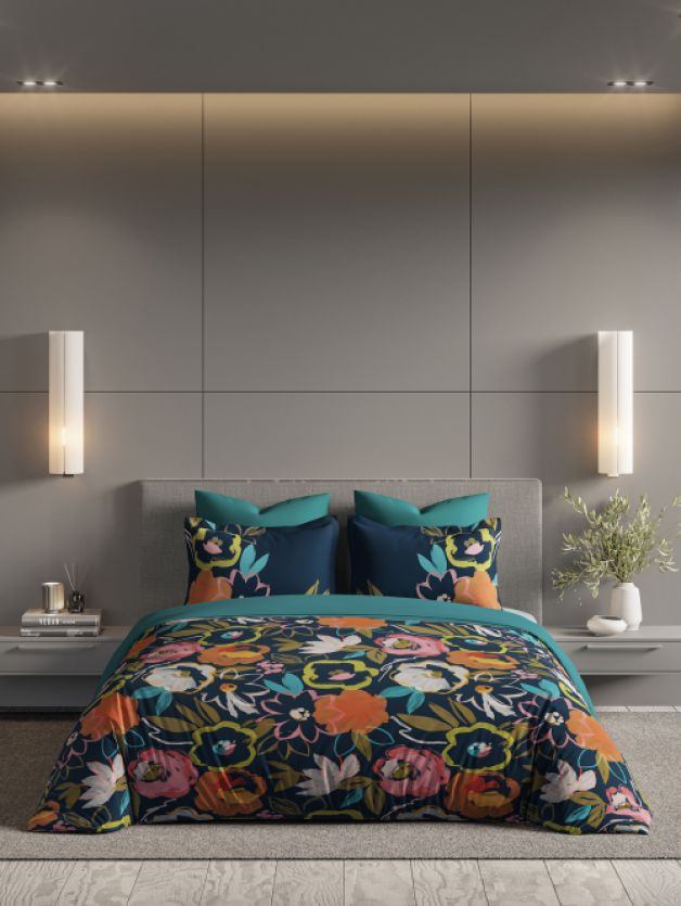 Urban Blooms DARK BLUE