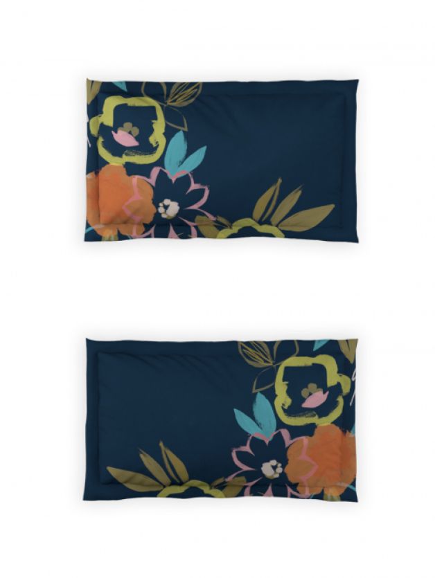 Urban Blooms DARK BLUE
