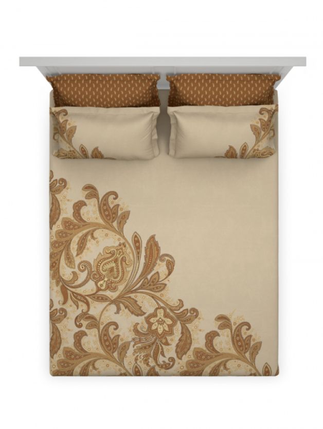 Royal Paisley BRONZE BROWN