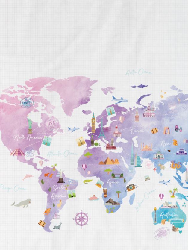 Around The World LAVENDER