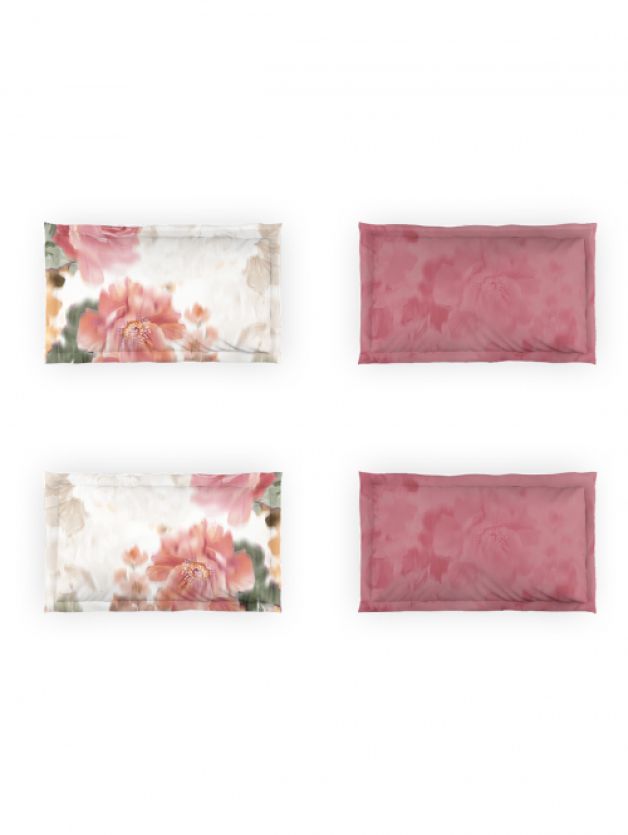 Floral Mist CLARET RED