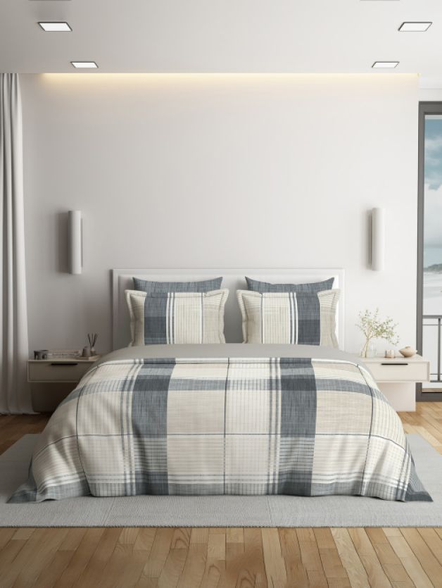 Plaid Plush Blue Mirage Blue Mirage