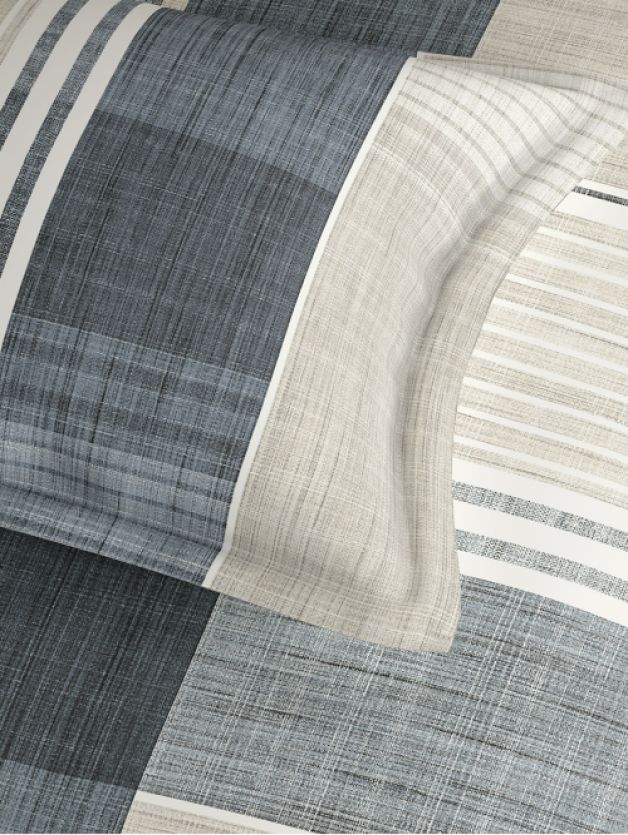 Plaid Plush Blue Mirage Blue Mirage