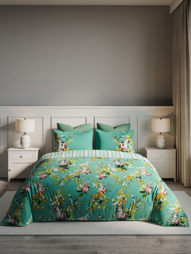 Floral Bliss Ocean Wave Ocean Wave