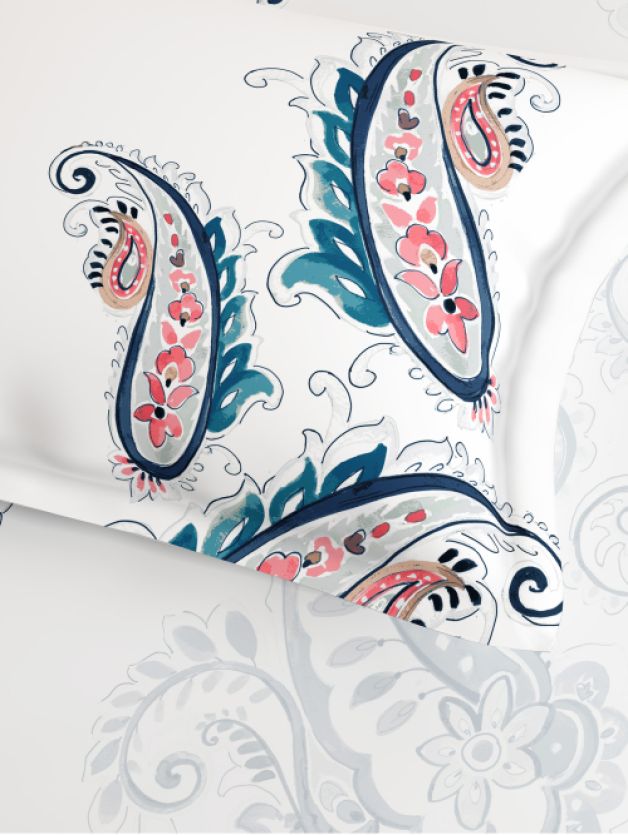 Paisley Luxe Blue Moon Blue Moon