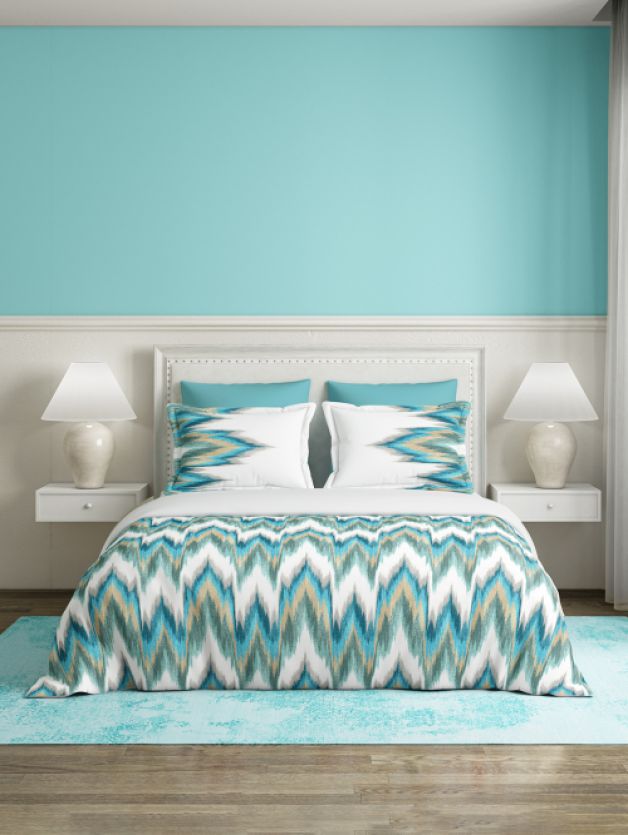 Chevron Chic Blue Radiance Blue Radiance