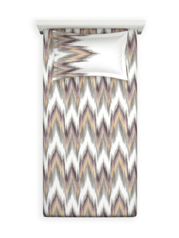 Chevron Chic Mauve Mauve