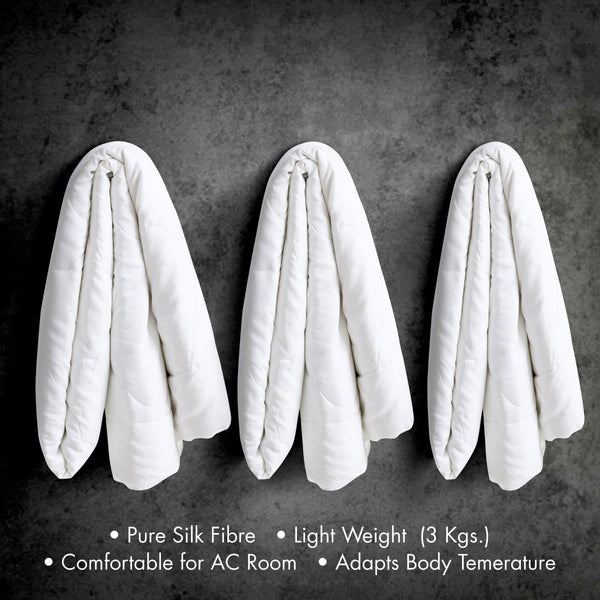Real Silk Summer/ Ac Quilt | All Season Quilt