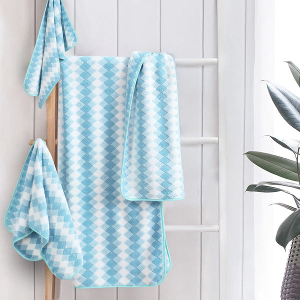 High Absorbent & Super Soft Cubix & Wave Towel
