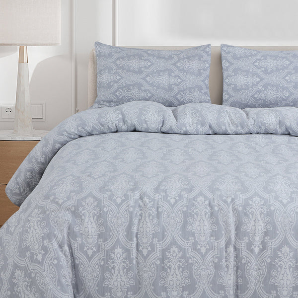 Ultra Light Weight Washed Cotton Jacquard Ac Quilt