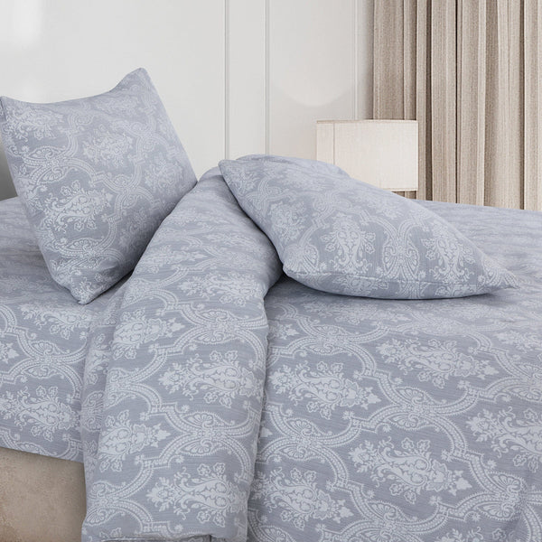 Ultra Light Weight Washed Cotton Jacquard Ac Quilt