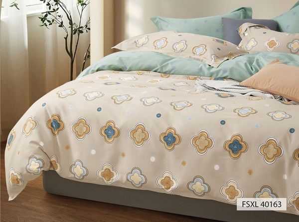 350 Tc Cotton Prints Bedding Collection | Super King Size Bedsheets