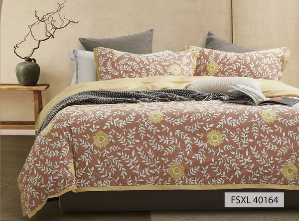 350 Tc Cotton Prints Bedding Collection | Super King Size Bedsheets