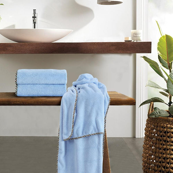 Coral Bath Towel, High Absorbent & Super Soft