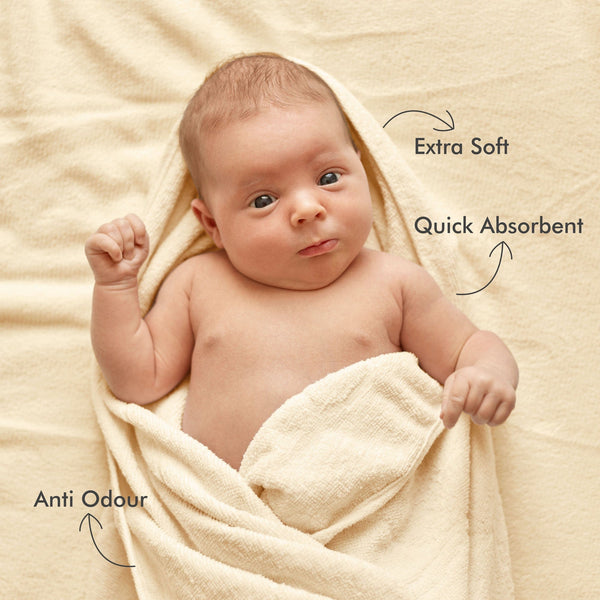 Bamboo Towels - High Absorbent & Super Soft 360 Gsm
