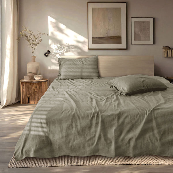 Linen Cotton Bedding Collection - Everyday Softness