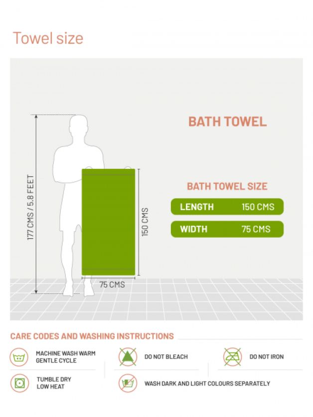 Eco Fresh Bath Towel Yellow Cream YELLOW CREAM_SET