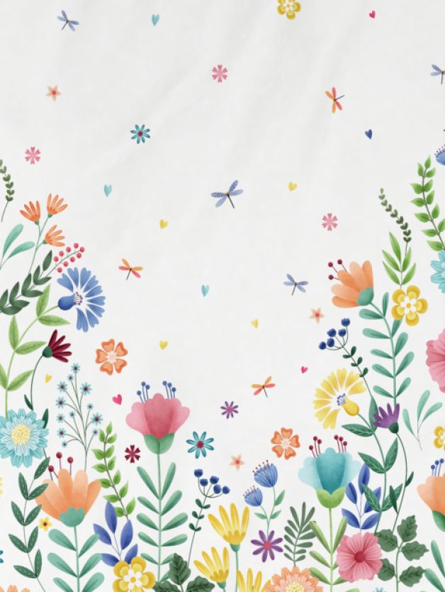 Floral Garden PETAL GLASS