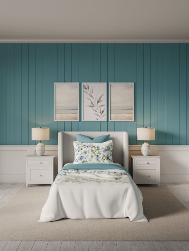 Radiant Blooms MILKY BLUE