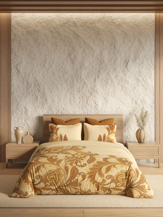 Royal Paisley BRONZE BROWN