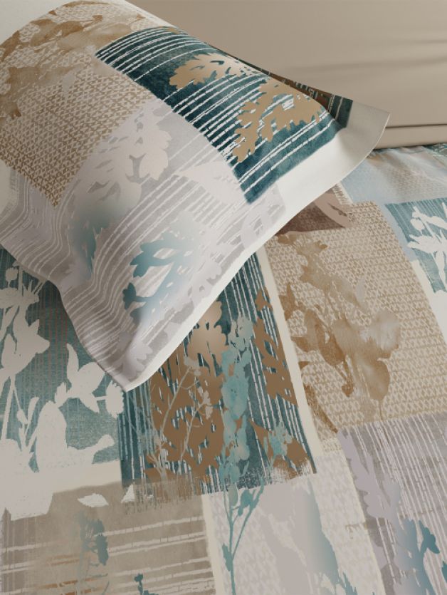 Botanic Patch Pastel Turquoise Pastel Turquoise