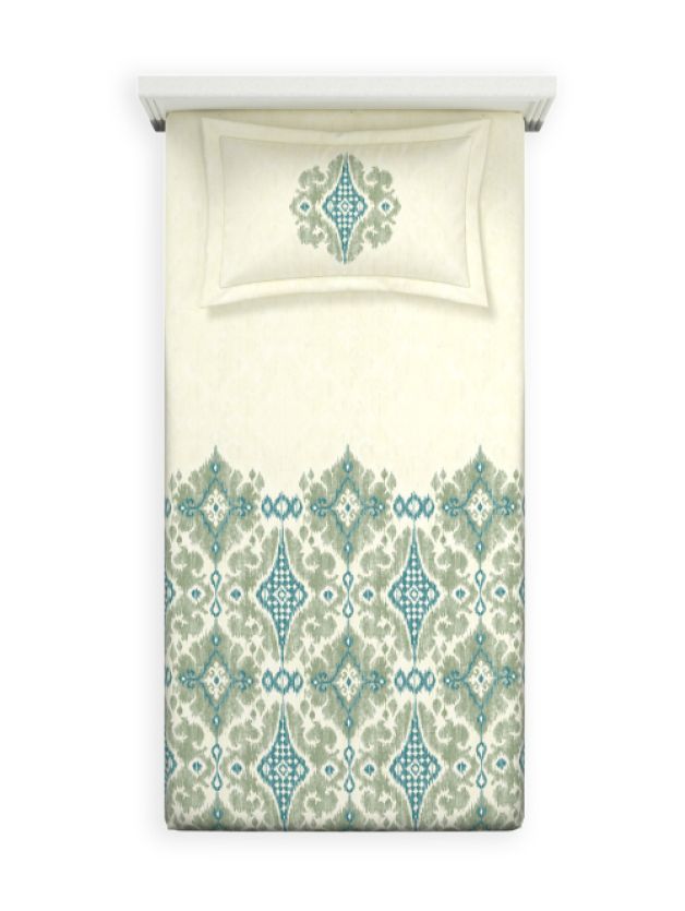 Ikkat Fair Green Fair Green