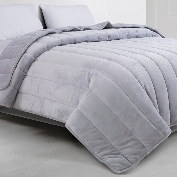 Reversible Extreme Winter Quilt - Moon Walker - Ultra Soft Arctic Polar Fleece