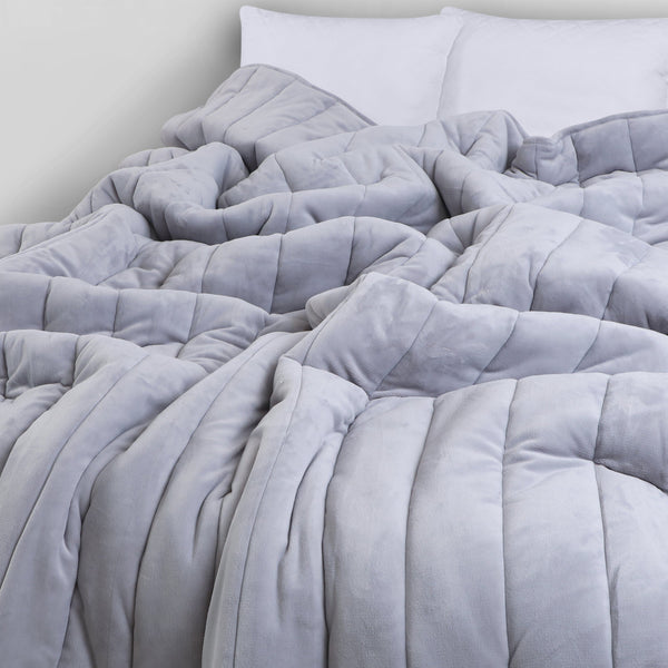Reversible Extreme Winter Quilt - Moon Walker - Ultra Soft Arctic Polar Fleece